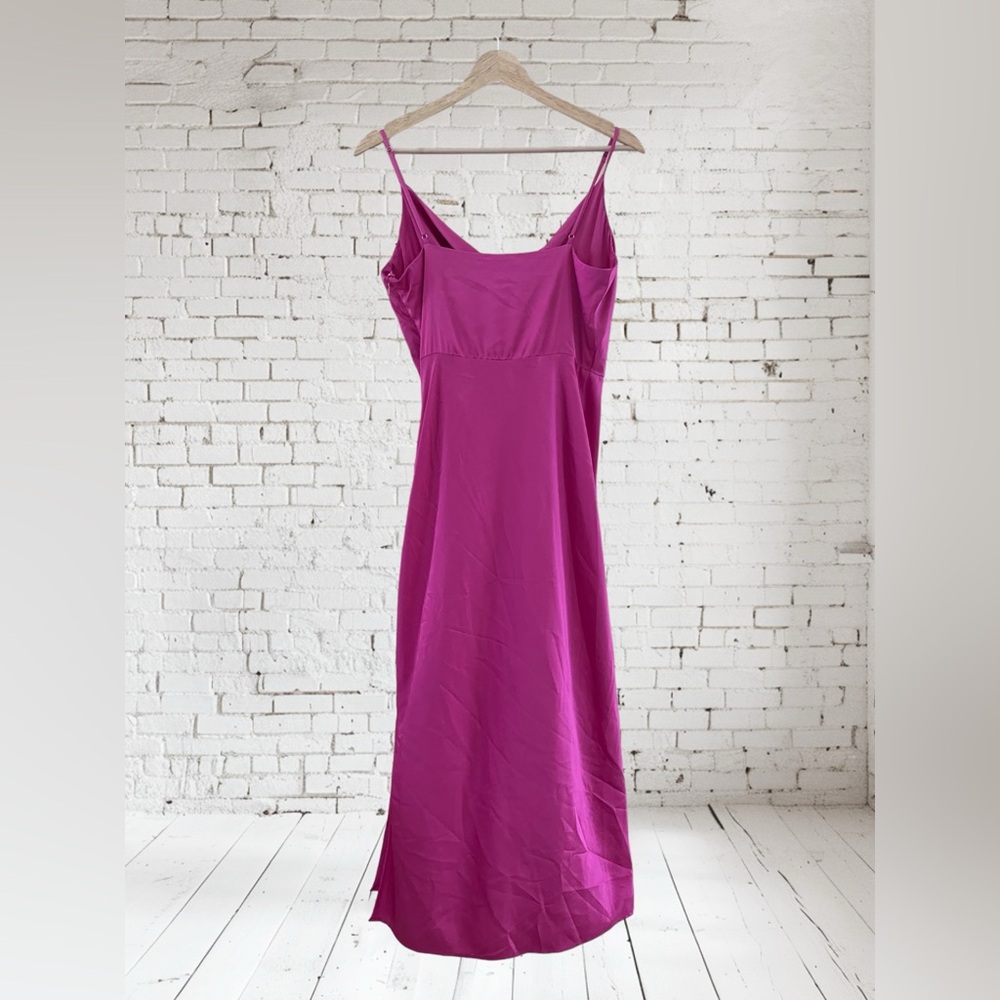 Anthropologie Adelyn Rae Faith Slip Dress in Pink Size Medium - Picture 7 of 7